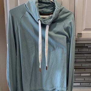 Wanakome Blue sweatshirt with White Drawstrings